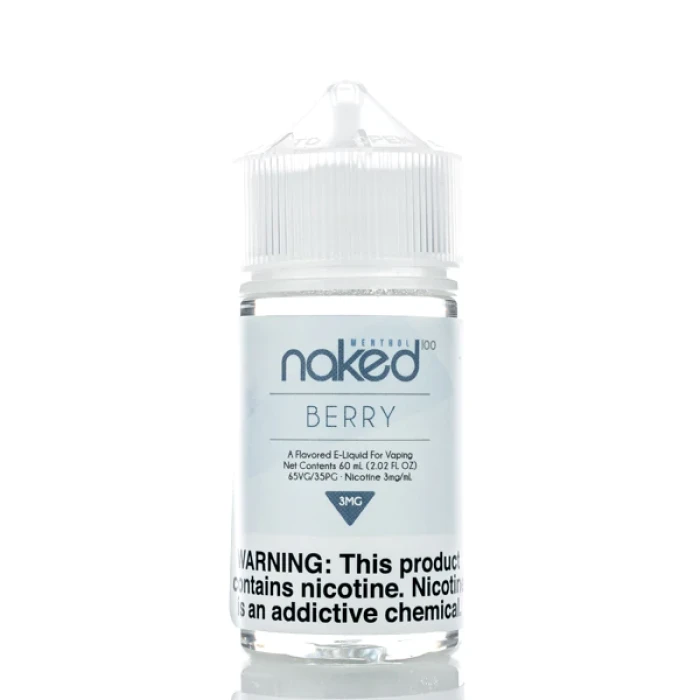 NAKED NKD 100 MENTHOL - BERRY - 60ML