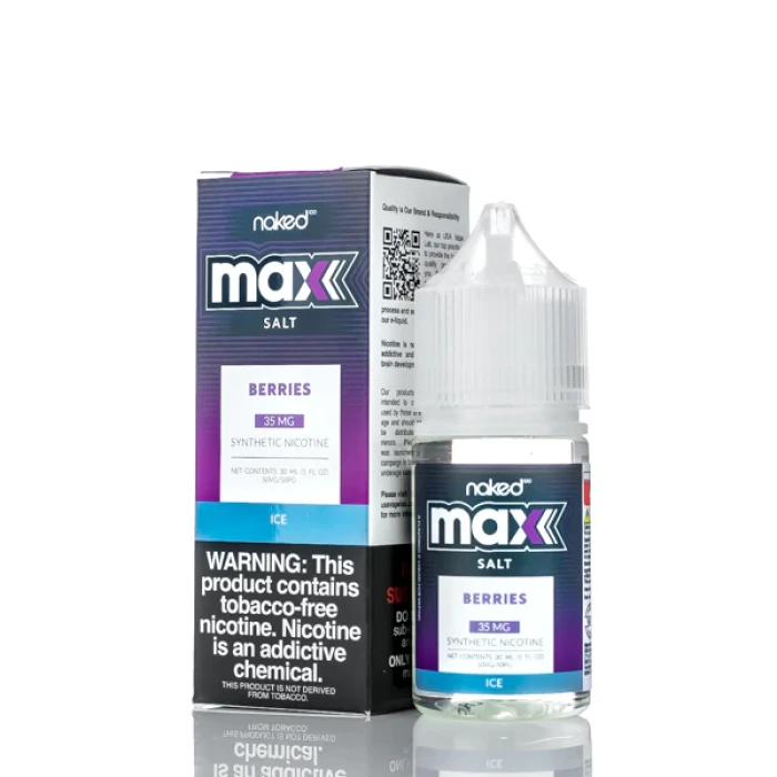 NAKED NKD 100 TFN MAX SALT - BERRIES ICE - 30ML