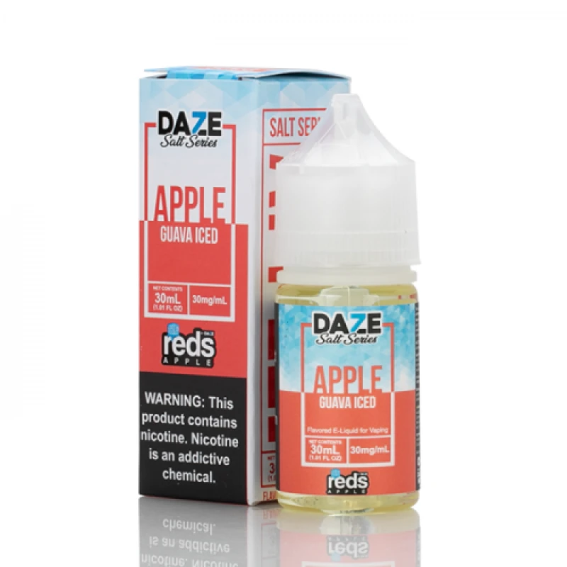 REDS 7DAZE SALT SERIES - 7DAZE GUAVA ICED - 30ML REDS 7DAZE SALT SERIES - 7DAZE GUAVA ICED - 30ML