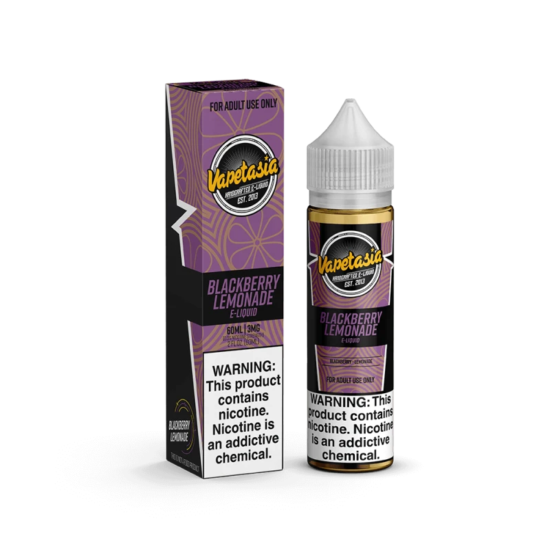 VAPETASIA ELIQUID - BLACKBERRY LEMONADE - 60ML