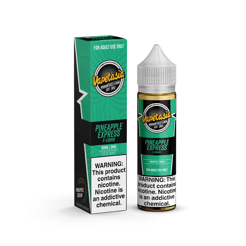 VAPETASIA ELIQUID - PINEAPPLE EXPRESS - 60ML