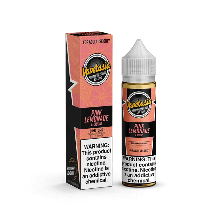 VAPETASIA ELIQUID - PINK LEMONADE - 60ML