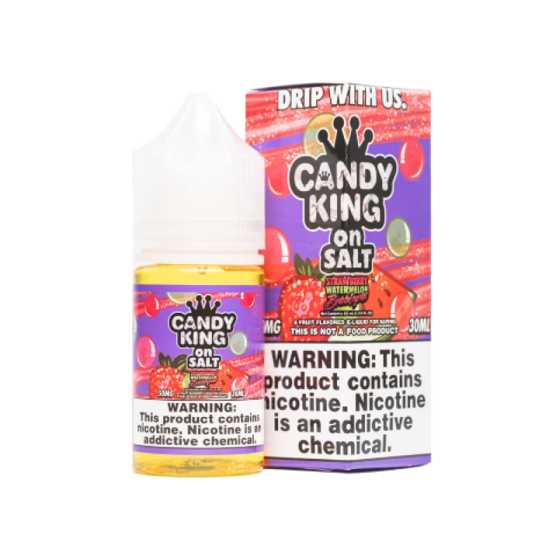 CANDY KING ON SALT - STRAWBERRY WATERMELON BUBBLEGUM - 30ML