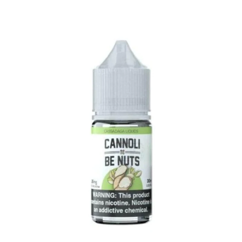 CASSADAGA SALT - CANNOLI BE NUTS - 30ML CASSADAGA SALT - CANNOLI BE NUTS - 30ML