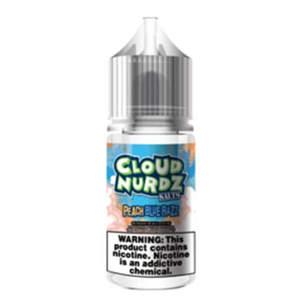 CLOUD NURDZ SALTS - PEACH BLUE RAZZ - 30ML