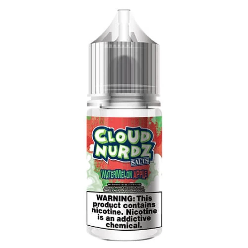 CLOUD NURDZ SALTS - WATERMELON APPLE - 30ML