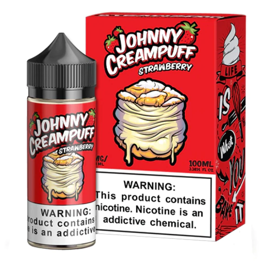 JOHNNY CREAMPUFF BY TINTED BREW - STRAWBERRY CREAMPUFF - 100ML