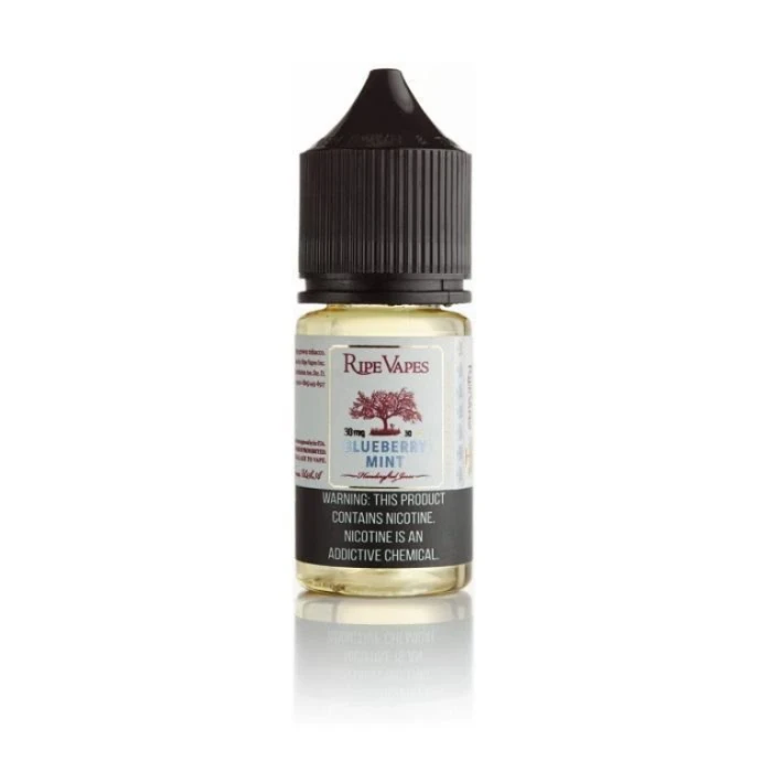 RIPE VAPES HANDCRAFTED JOOSE SALTS - BLUEBERRY MINT - 30ML RIPE VAPES HANDCRAFTED JOOSE SALTS - BLUEBERRY MINT - 30ML