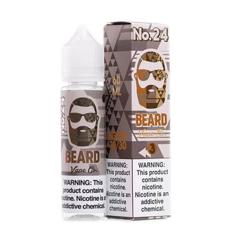 BEARD VAPE CO. - No. 24 SALTED CARAMEL MALT - 60ML