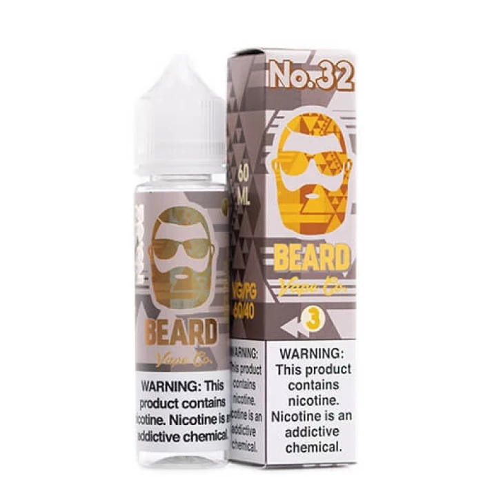 BEARD VAPE CO. - No. 32 CINNAMON FUNNEL CAKE - 60ML