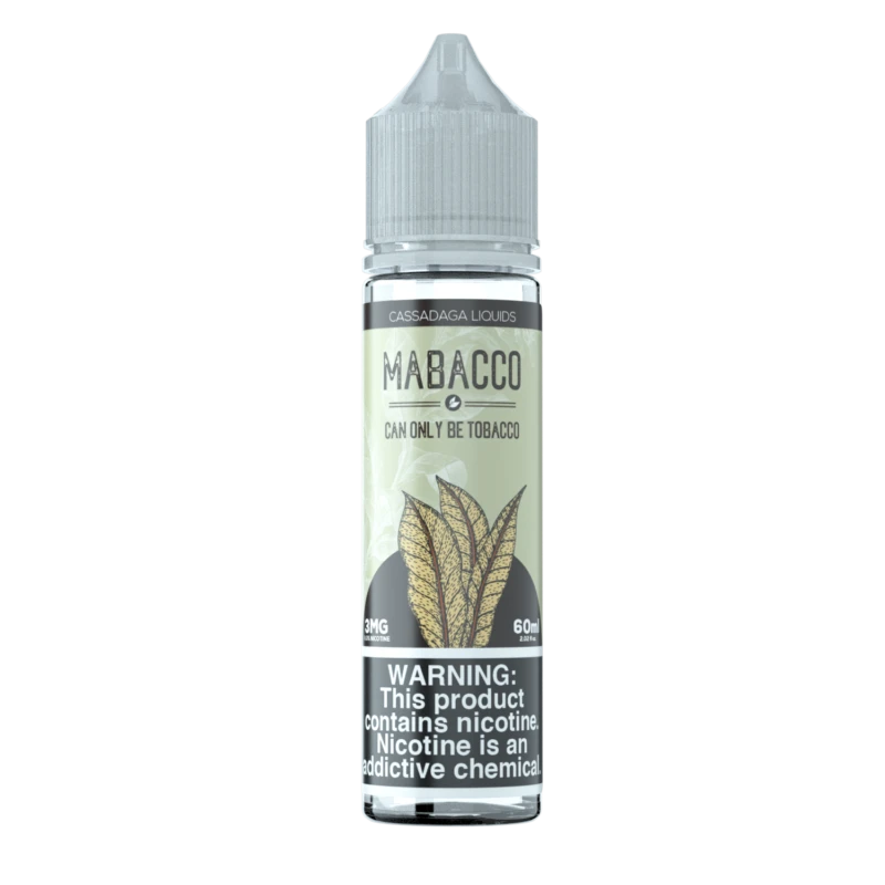 CASSADAGA LIQUIDS - MABACCO - 60ML CASSADAGA LIQUIDS - MABACCO - 60ML