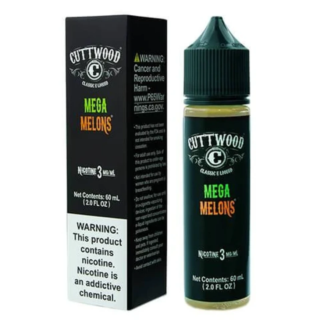 CUTTWOOD E-LIQUIDS - MEGA MELONS - 60ML