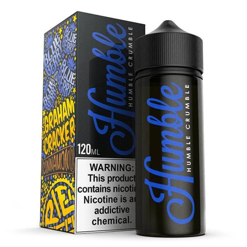 Humble Juice Co Humble Crumble 120ML blueberry graham cracker cinnamon e-liquid