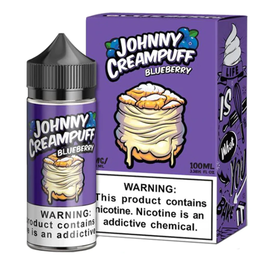 JOHNNY CREAMPUFF BY TINTED BREW - BLUEBERRY - 100ML