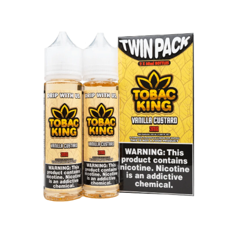 TOBAC KING - VANILLA CUSTARD TOBACCO - 60ML