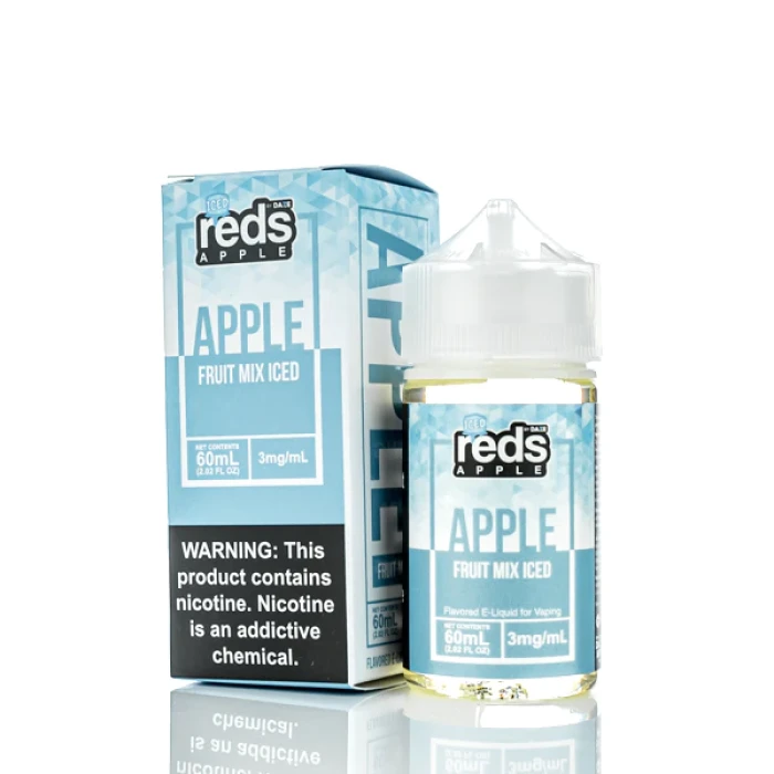 REDS 7DAZE APPLE JUICE - FRUIT MIX ICED - 60ML