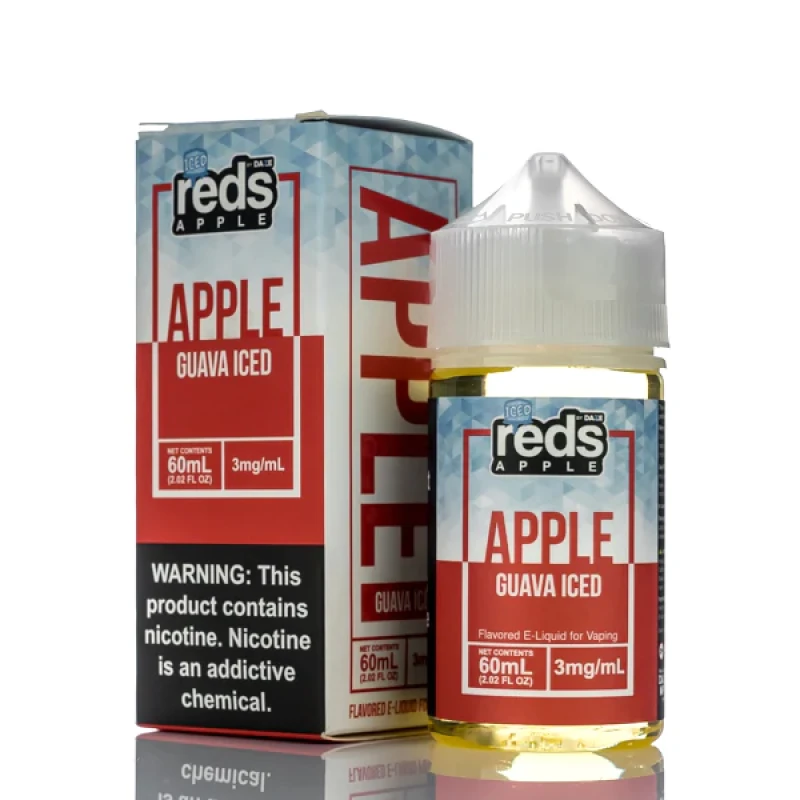 REDS 7DAZE APPLE JUICE - GUAVA ICE - 60ML REDS 7DAZE APPLE JUICE - GUAVA ICE - 60ML