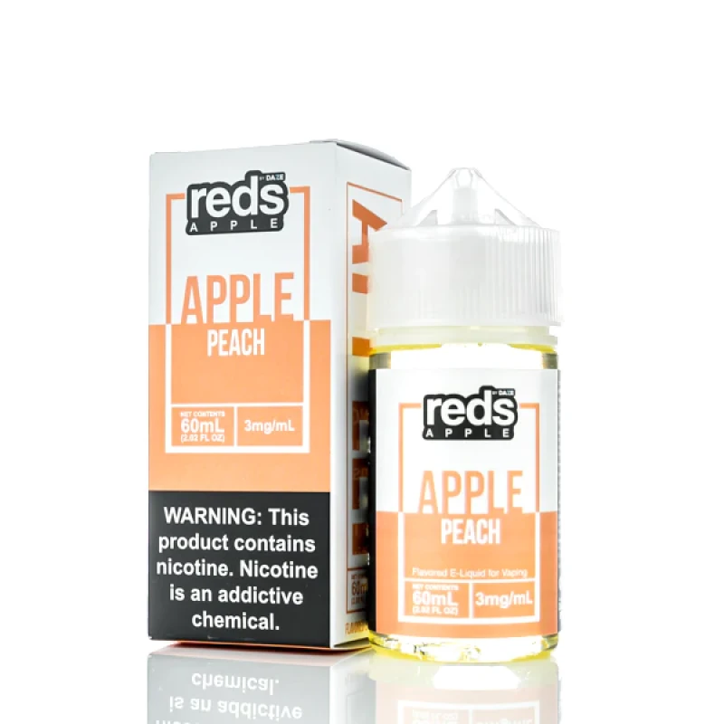 REDS 7DAZE APPLE JUICE - PEACH - 60ML REDS 7DAZE APPLE JUICE - PEACH - 60ML