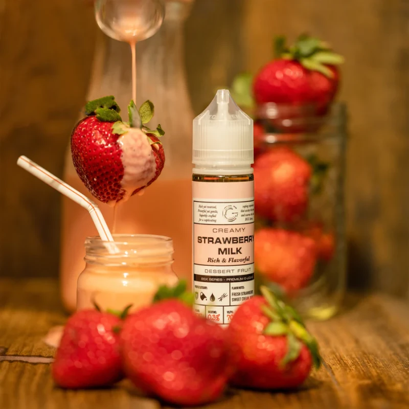 GLAS BASIX BSX SERIES - STRAWBERRY MILK - 60ML GLAS BASIX BSX SERIES - STRAWBERRY MILK - 60ML