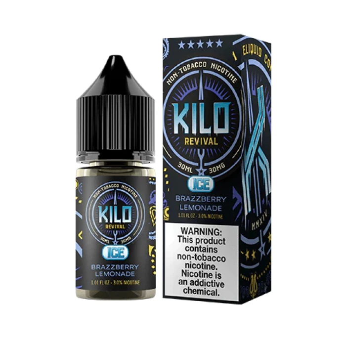 KILO REVIVAL SALT TFN - BRAZZBERRY LEMONADE ICE - 30ML
