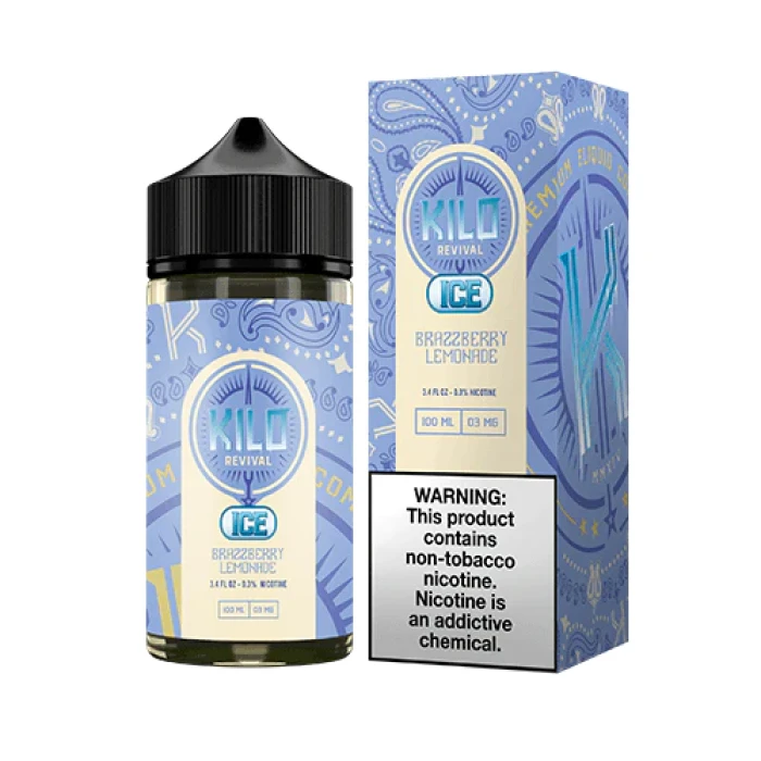 KILO REVIVAL TFN - BRAZZBERRY LEMONADE ICE - 100ML