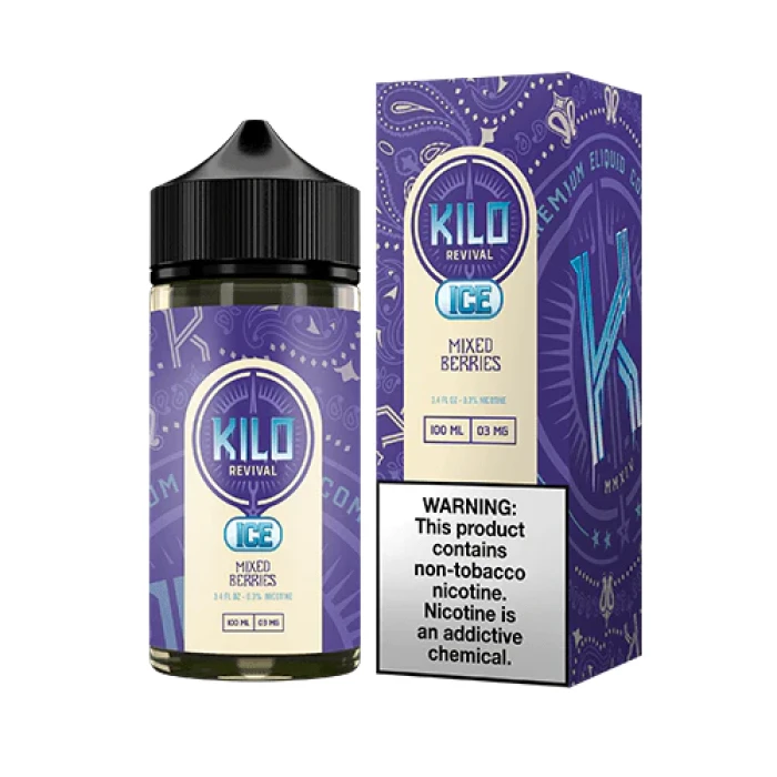 KILO REVIVAL TFN - MIXED BERRIES ICE - 100ML