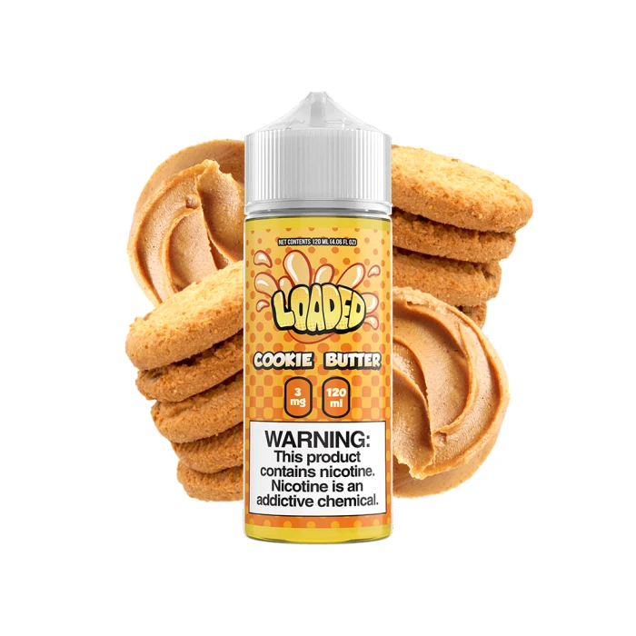 LOADED E-LIQUID - COOKIE BUTTER - 120ML