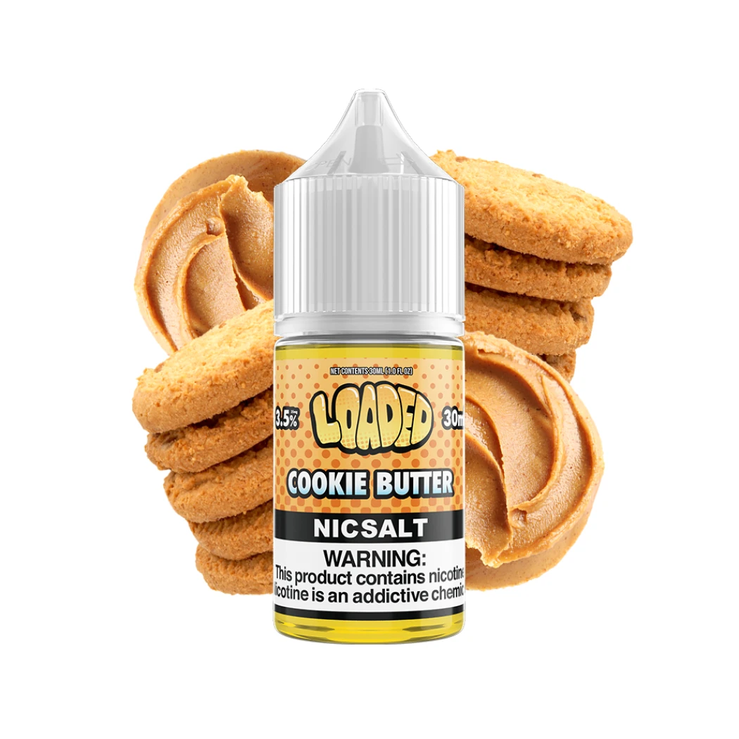 LOADED E-LIQUID NIC SALT - COOKIE BUTTER - 30ML