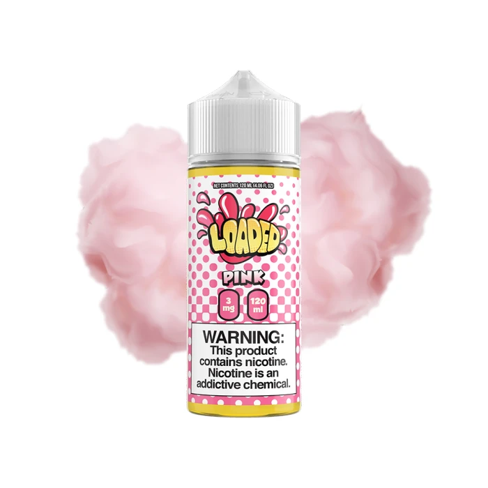 LOADED E-LIQUID - PINK - 120ML LOADED E-LIQUID - PINK - 120ML