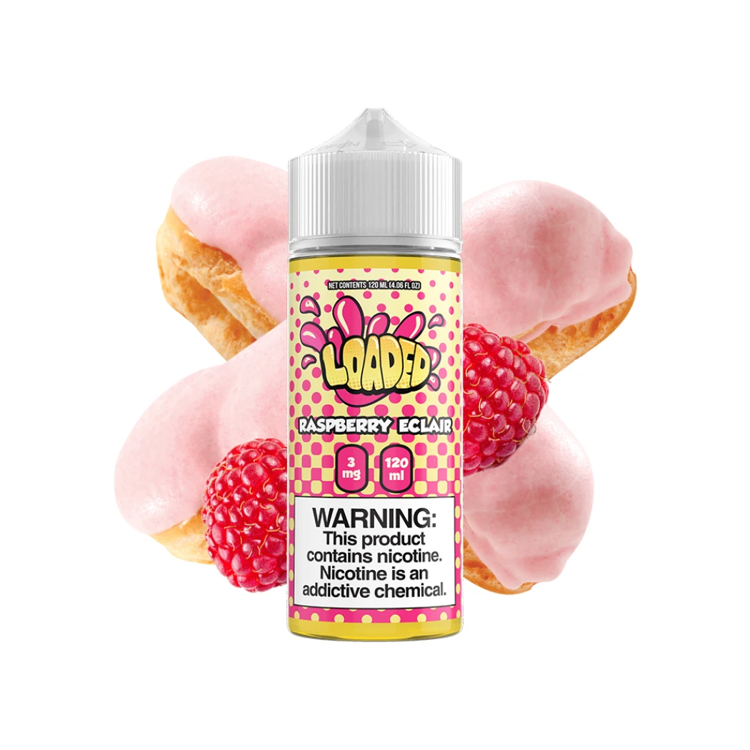 LOADED E-LIQUID - RASPBERRY ECLAIR - 120ML