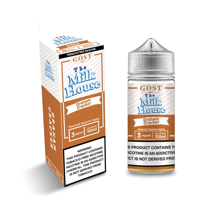 THE MILK HOUSE BY GOST VAPOR - GRAHAM CRACKER - 100ML