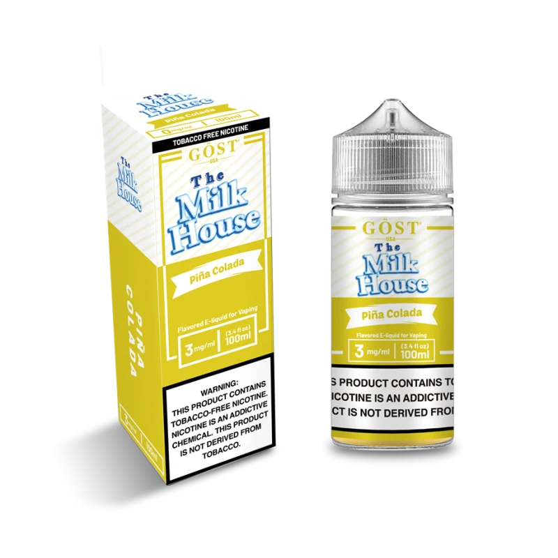 The Milk House by GOST Vapor - Pina Colada - 100ml The Milk House by GOST Vapor - Pina Colada - 100ml