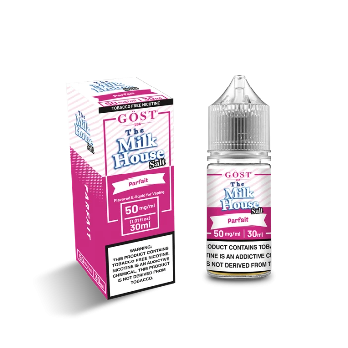 THE MILK HOUSE SALT BY GOST VAPOR - PARFAIT SALT - 30ML