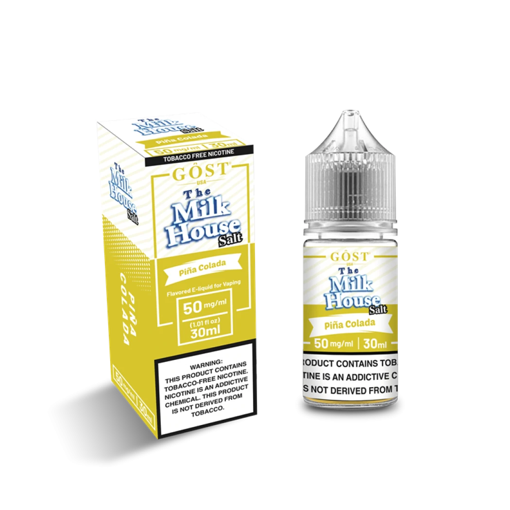 THE MILK HOUSE SALT BY GOST VAPOR - PINA COLADA SALT - 30ML