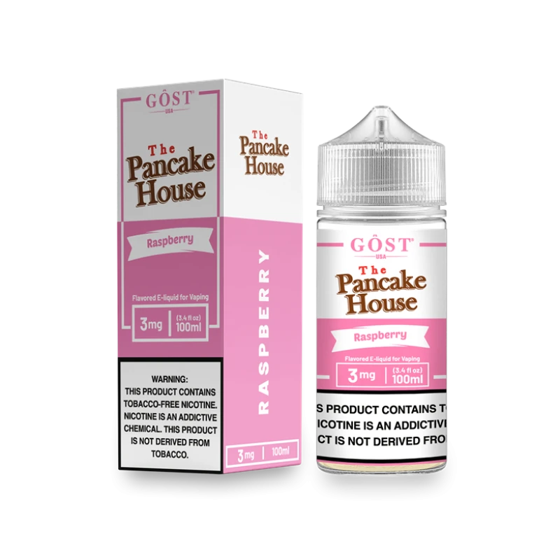 THE PANCAKE HOUSE BY GOST VAPOR - RASPBERRY - 100ML