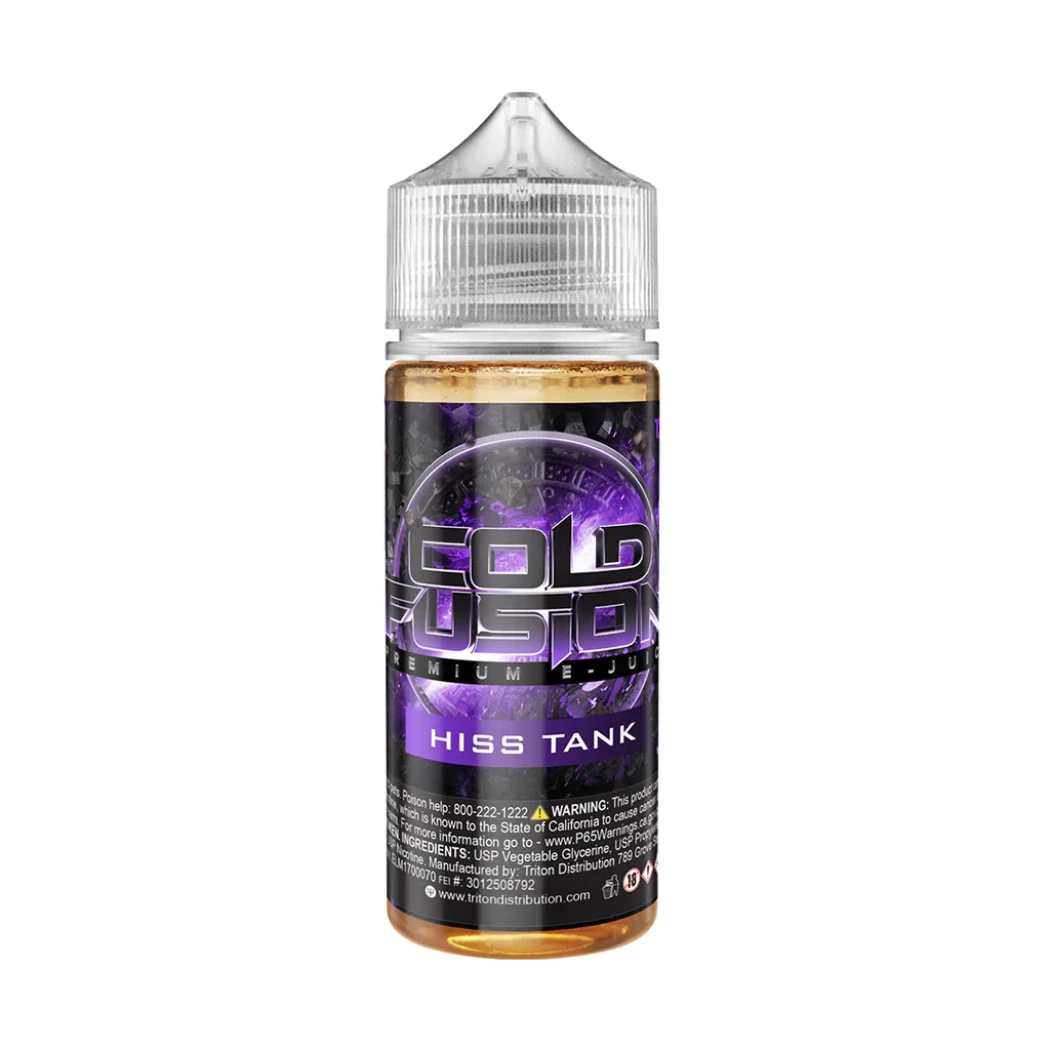 COLD FUSION - HISS TANK - 120ML