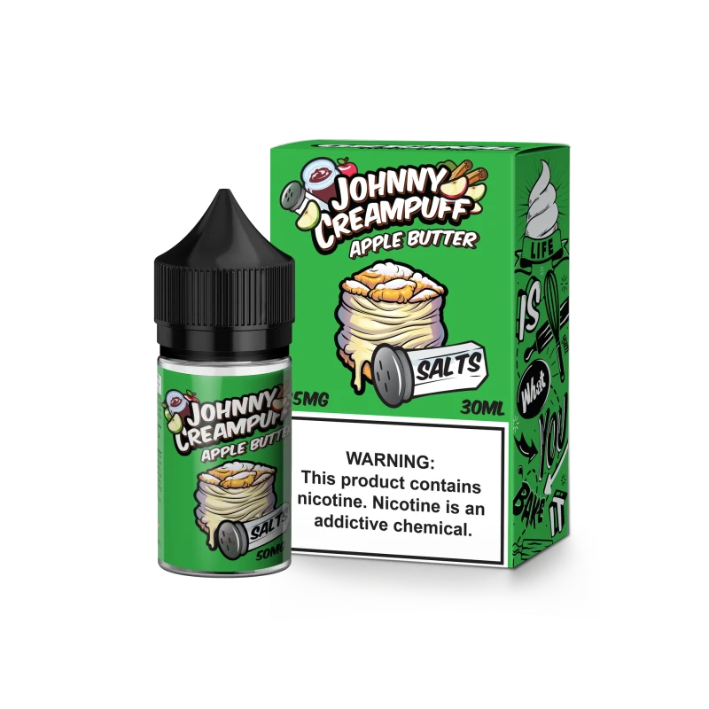 JOHNNY CREAMPUFF SALTS - APPLE BUTTER - 30ML JOHNNY CREAMPUFF SALTS - APPLE BUTTER - 30ML