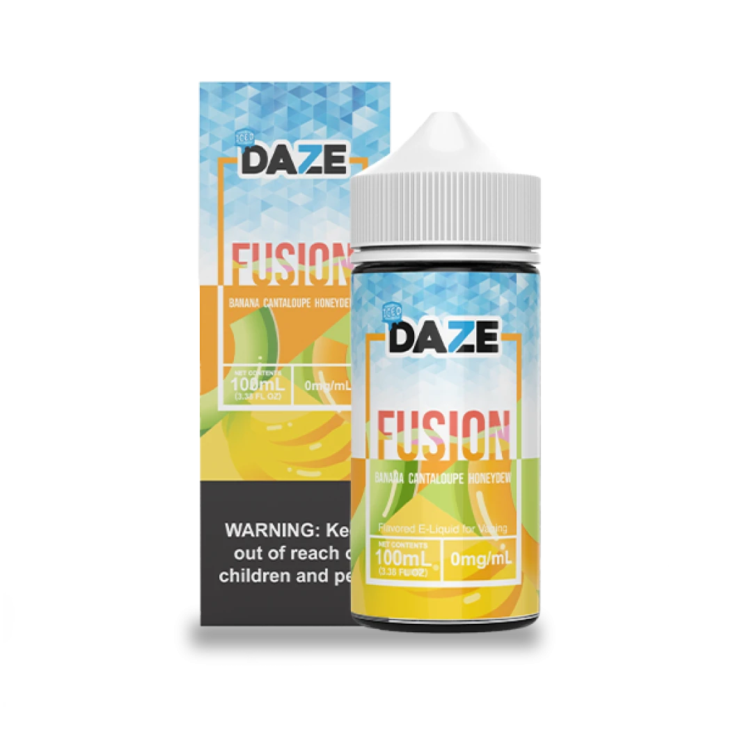 7DAZE FUSION TFN - BANANA CANTALOUPE HONEYDEW ICED - 100ML