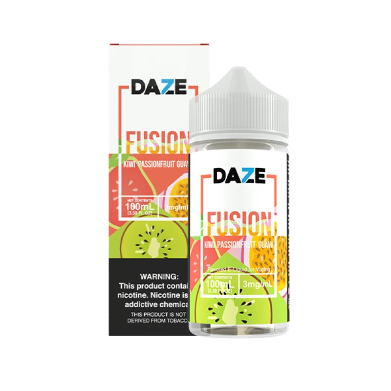 7DAZE FUSION TFN - KIWI PASSIONFRUIT GUAVA - 100ML