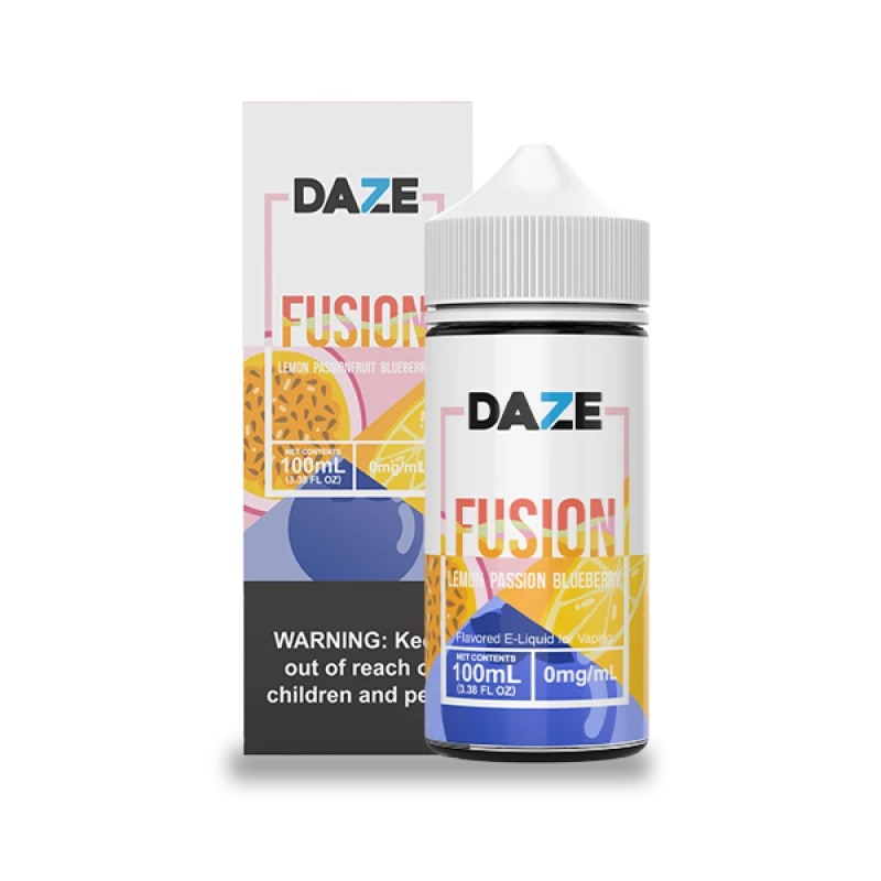 7DAZE FUSION TFN - LEMON PASSIONFRUIT BLUEBERRY - 100ML 7DAZE FUSION TFN - LEMON PASSIONFRUIT BLUEBERRY - 100ML