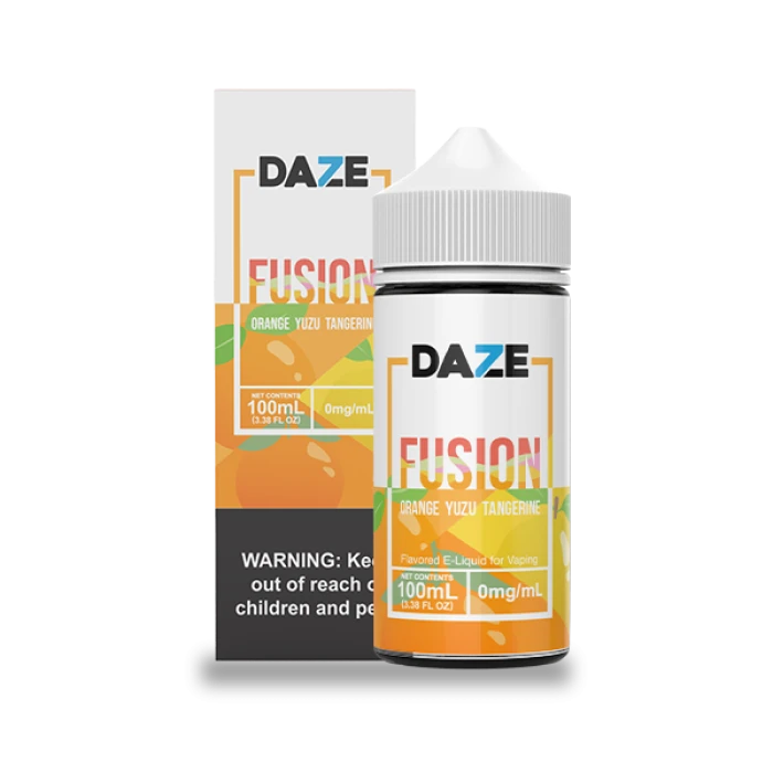 7DAZE FUSION TFN - ORANGE YUZU TANGERINE - 100ML