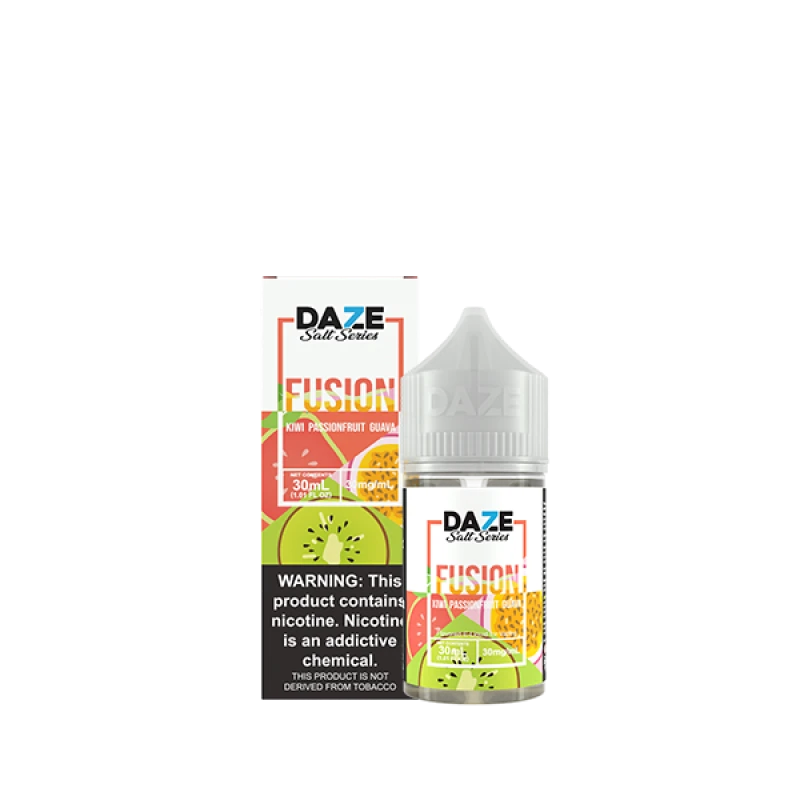 7DAZE FUSION TFN SALT - KIWI PASSIONFRUIT GUAVA - 30ML