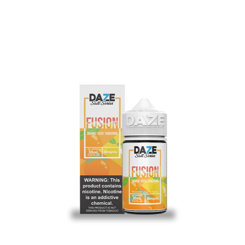 7DAZE FUSION TFN SALT - ORANGE YUZU TANGERINE - 30ML