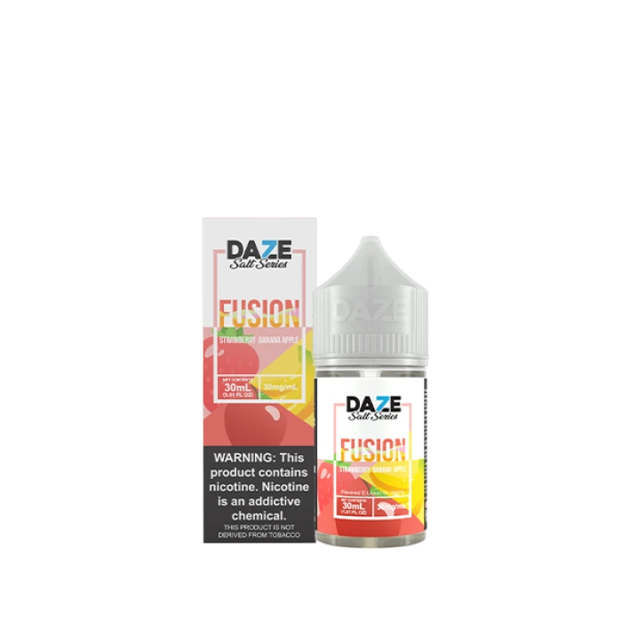 7DAZE FUSION TFN SALT - STRAWBERRY BANANA APPLE - 30ML