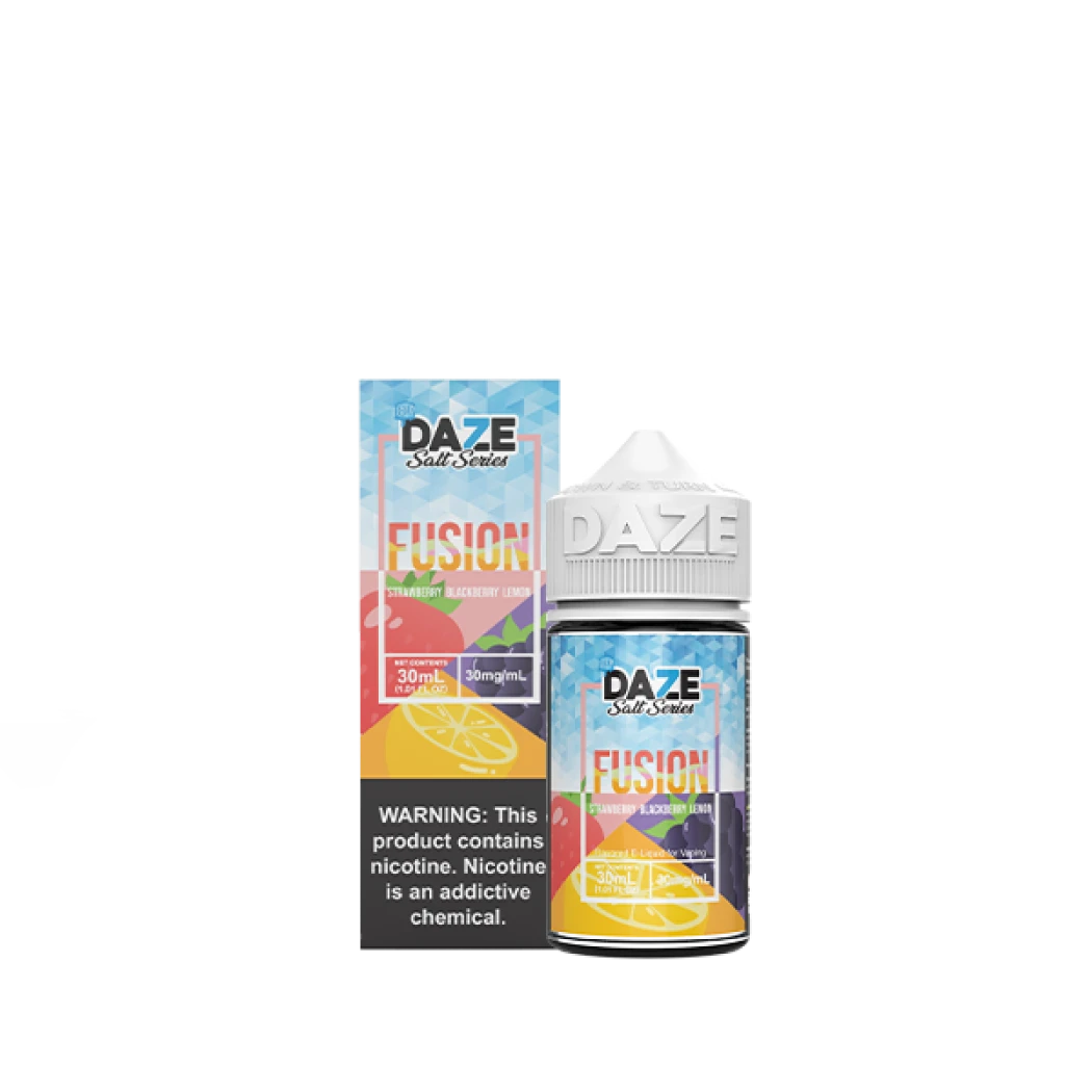 7DAZE FUSION TFN SALT - STRAWBERRY BLACKBERRY LEMON ICED - 30ML