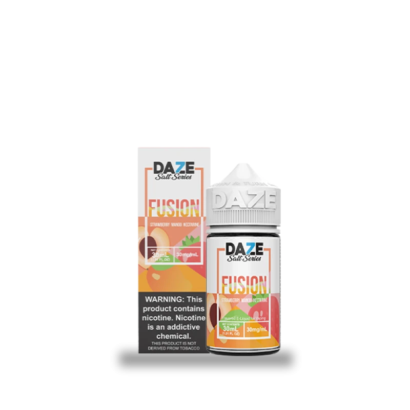 7DAZE FUSION TFN SALT - STRAWBERRY MANGO NECTARINE - 30ML