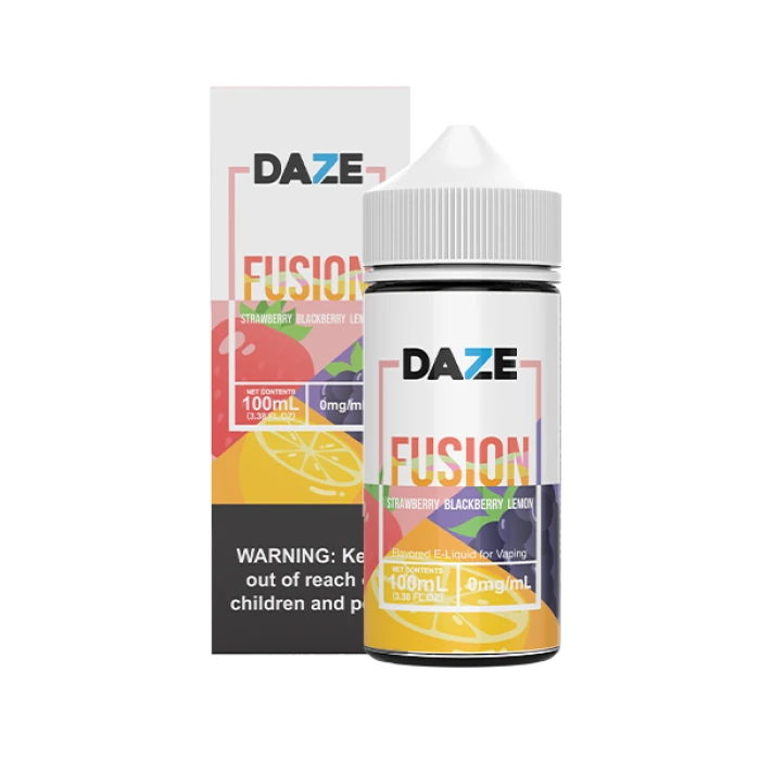 7DAZE FUSION TFN - STRAWBERRY BLACKBERRY LEMON - 100ML 7DAZE FUSION TFN - STRAWBERRY BLACKBERRY LEMON - 100ML
