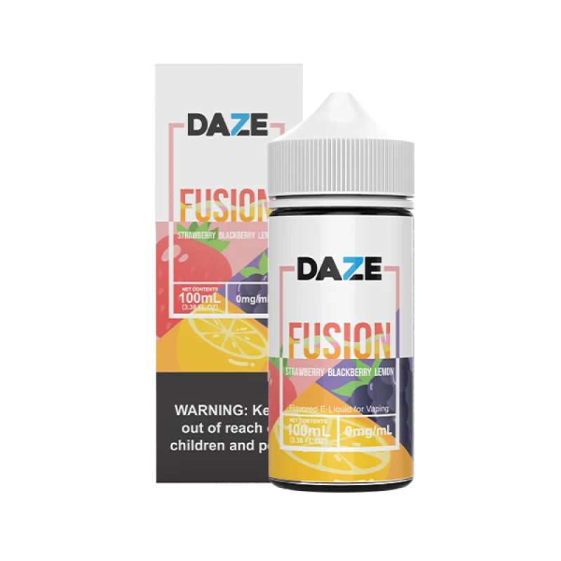 7DAZE FUSION TFN - STRAWBERRY BLACKBERRY LEMON - 100ML 7DAZE FUSION TFN - STRAWBERRY BLACKBERRY LEMON - 100ML