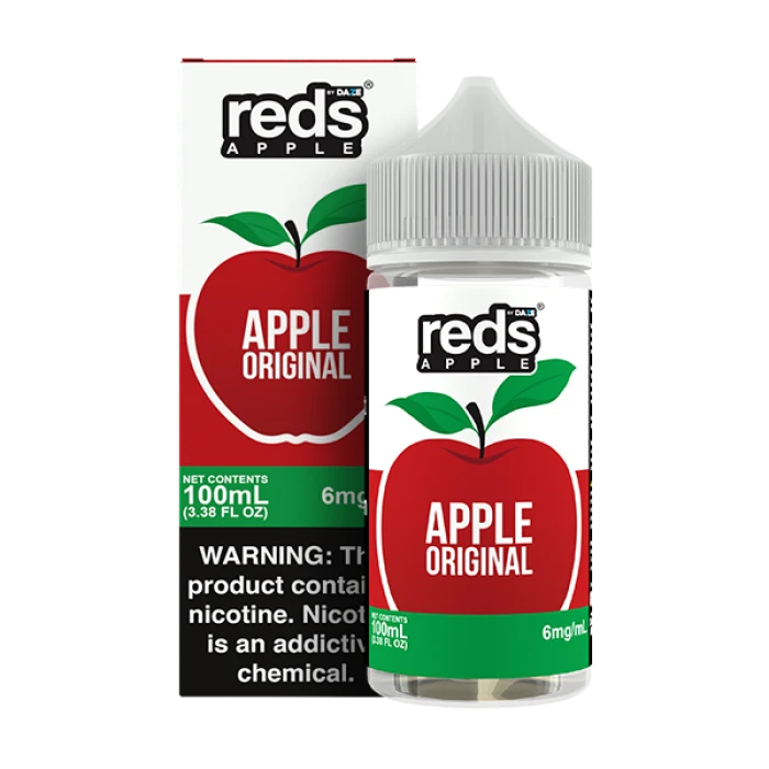 7DAZE REDS APPLE JUICE - APPLE ORIGINAL - 100ML