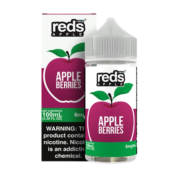 7DAZE REDS APPLE JUICE - BERRIES - 100ML